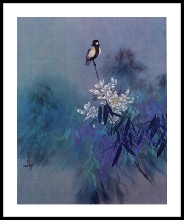 TS DL7302-1 Perched Bird